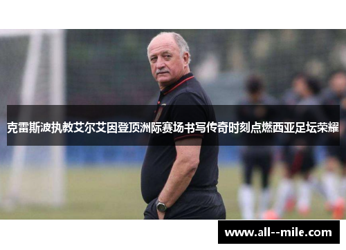 克雷斯波执教艾尔艾因登顶洲际赛场书写传奇时刻点燃西亚足坛荣耀