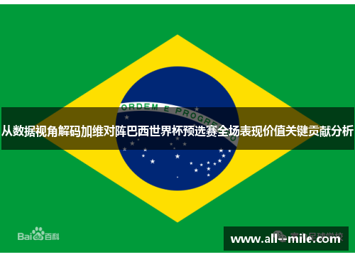 从数据视角解码加维对阵巴西世界杯预选赛全场表现价值关键贡献分析 从数据视角解码加维对阵巴西世界杯预选赛全场表现价值关键贡献分析